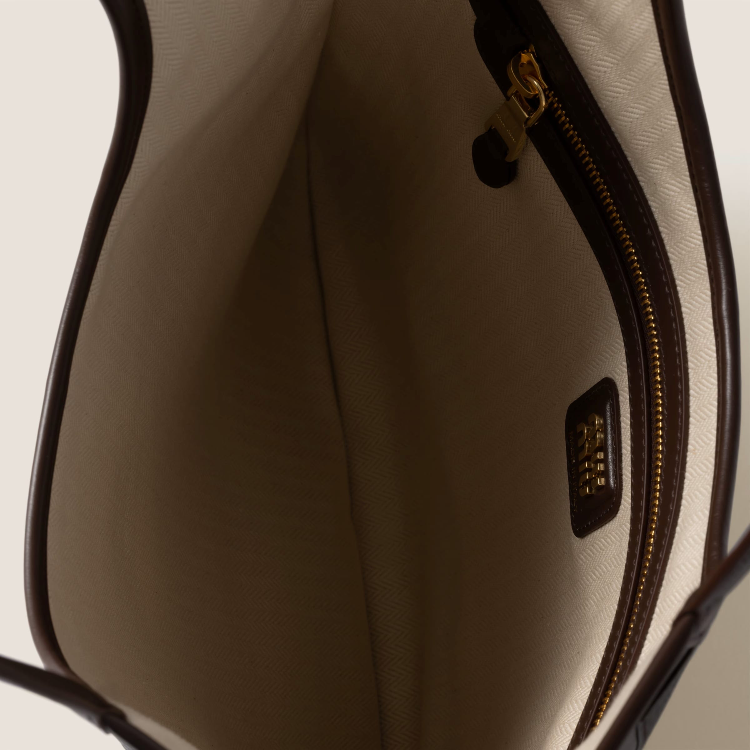 details of the miu miu IVY bag patchwork